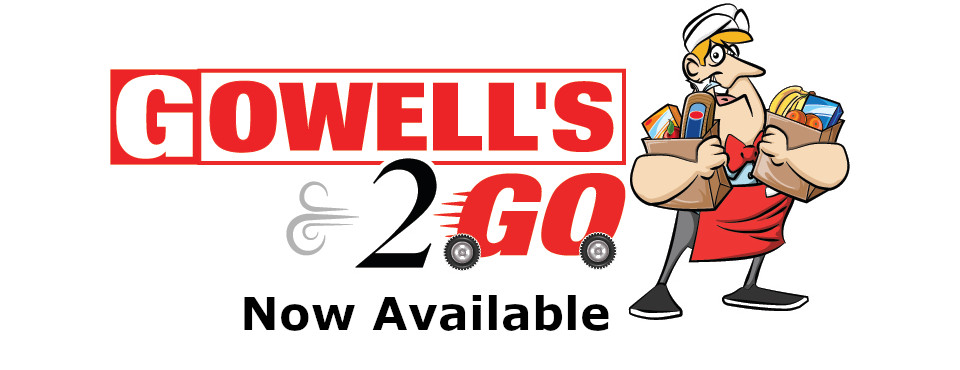 Gowell's 2 Go - Now available